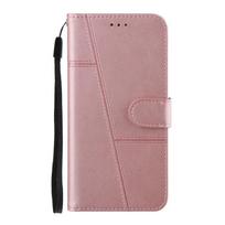 For Xiaomi Poco C75 Case Flip Wallet Book Cover for Coque Xiomi POCO C75 Phone Case PocoC75 C 75 C65 Leather Protect Cases Funda for Poco C75 rožinio aukso spalvos