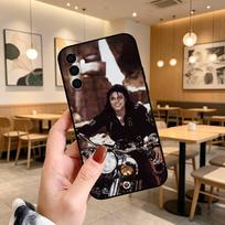 M-Michael jackson Singer  Phone Case For Samsung Galaxy A73,A72,A71,A70,A53,A52,A51,Soft Silicone Black Cover Samsung a22 4g