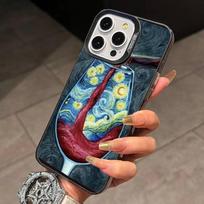Edvard Munch The Scream Art   Phone Case For iPhone 17,16,15,14,13,12,11 Plus,Pro Max,XS,Colorful Silver Phone case Funda Cover iPhone14Pro