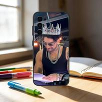 Charly Flow Phone Case For Samsung S25,S24,S21,S22,S23,S30,Ultra,S20,Plus,Fe,Note,10,9,5G Black Cover Samsung S23plus5G