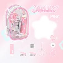 INS Mini Punch Stapler Kit Portable Punch Machine Kit Korean Scrapbook Tools Set  Albums