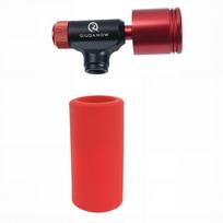 Aluminum Alloy CO2 Bike Tire Inflator Push-Button Presta & Schrader Compatible CO2 Bike Pump for Road Bikes MTB Hybrid Bikes CO2-A8G