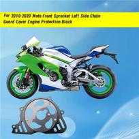 For KAWASAKI Z1000 2010-2020 Moto Front Sprocket Left Side Chain Guard Cover Engine Protection Black Motorbike Accessory juoda