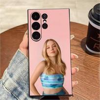 Beauty S-Sydney Syd-SweeneyS Phone Case For Samsung S25,S24,S21,S22,S23,S20,Ultra,S26,Plus,Fe,Note,5G Black Cover Samsung S24