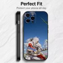 Aesthetic Of C-Crimson Game Desert Phone Case For iPhone17,16,15,14,13,12 Plus,Max Soft Silicone Black Cover iPhone16e