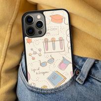 Fashion Biology Chemistry Soft Phone Case for iPhone 17 Air 16e Pro max 15 Pro 13 14 Plus 11 12 MagSafe Magnetic Coque iPhone 13