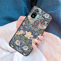 William Morris Strawberry Thief Case For Xiaomi Redmi Note 11 10 9 8 12 Pro Plus 9S 10S 11S 12S Cover For Redmi 12C 10 9 C Redmi Note 12S