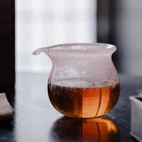 Sakura Gradient Pink Glass Teapot Handmade Thickened Tea Pitcher for Home Office Tea Ceremony Aesthetic Tea Ware 200ML