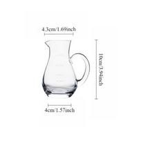 1pcs Red Wine Cups Decanter High End Baijiu Kettle Wine Separator Household Vintage Wine Dispenser with Scale Bar Accessories