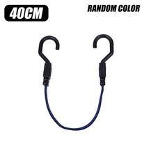 Stretch Car Luggage Cords Heavy Duty Elastic Wide Flat Bungees Cords Rack Strap Hooks Storage Accessories for Motorcycle