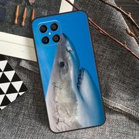 Ocean Shark Tooth Fish Case For Honor X9b X8b X8a X9a X6a X7a X6 X7 X8 X9 Honor 90 Lite 70 50 Magic 5 6 Pro Cover Honor Magic6 Pro