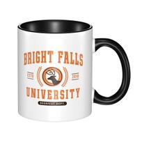 Alan Wake Bright Falls University Mug Funny Ceramic Coffee Cups Tea Mugs Milk Cup Drinkware Gifts for Friends One Size