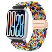 Nylon Strap for Xiaomi Band 8 Pro/9 Pro Braided Loop Magnetic Buckle Breathable Adjustable Wristband for Redmi Watch 6/5/4 Belt For Redmi watch 4-5