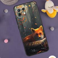 Cute Fox In Autumn Case For POCO X3 X5 X6 M6 Pro F6 F3 F5 M5s Xiaomi 14 13 Ultra 12 Lite 11T 12T 13T Pro Cover POCO F5 Pro