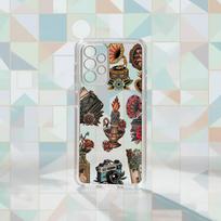 Old traditional W-wallpaper  Phone Case For Samsung S25,S24,S21,S22,S23,S30,Ultra,S20,Plus,Fe Transparent Cover Samsung S235G