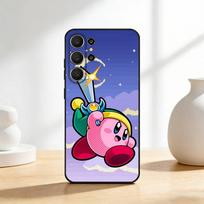 Cartoon Pink K-Kirbys-KK Phone Case For Samsung S26,S25,24,23,22,30,21,10,9,Ultra,Plus,Lite,Black Soft Case Samsung S225G