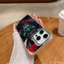 Japan Ghost Face Samurai Phone Case For Iphone 17 16 15 14 13 12 11 Pro Max Xr Air Plus Silicone Cover Silver Hard Shell Cover iPhone 15