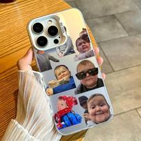 Funny Babaite Hasbulla Phone Case For iPhone 17,16,15,14,13,12,11 Plus,Pro Max,XS,Colorful Silver White Cover iPhone17PRO