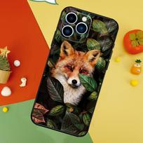 Cute Fox In Autumn Cover For iPhone 13 12 Mini 11 14 15 16 Pro Max XS X XR 7 8 14 15 16 Plus Phone Case iPhone 14 Pro