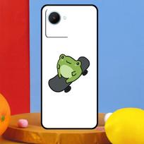 Frog Skateboard Cute Kawaii For Realme 15 Pro 13 12 11 10 14 Pro Plus C65 C67 C63 C61 C55 C51 C53 C35 C75 GT6 GT7 Case Realme C55