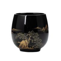 2pcs Retro Simple Master Mug Japanese-style Kung Fu Tea Cup Household Ceramic Teacup  Office Style C