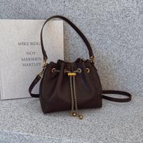 Fashi Retro Chains Pleated Messenger Bags Women's Exquisite Design Magnetic Buckle One Shoulder Bag Versatile Commuter Handbag (20cm<Max Length<30cm) kava