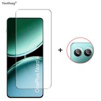 6in1 For OnePlus Nord 4 Tempered Glass OnePlus Nord 4 Screen Protector HD Protective Phone Camera Lens Film OnePlus Nord 4 For OneplusNord4