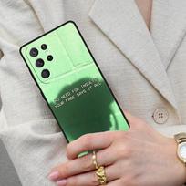 green pale Cell Phone Case for Samsung Galaxy S26 Ultra S25 S24 S23 S22 S21 S20 Note10 Cover Galaxy S21 5G