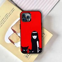 Glaze Tulip Phone Case For iPhone 17,16,15,14,13,12,11 Plus,Pro Max,XS,Colorful Silver Black Cover iPhone17promax