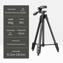 AONI X7 Adjustable Tripod Camera Stand juoda spalva