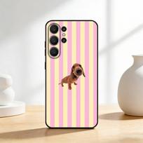 Dachshund Sausage Dog Phone Case For Samsung S26,S25,S24,S21,S22,S23,S30,Ultra,S20,FE,Lite,10,9,Black Cover Samsung S20lite5G