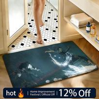 Soft Absorbent Non-Slip Rug Game Clair Obscur Expedition 33 Floor Mat Home Decor Doormat Bedroom Floor Mat Shower Carpet 40x60cm