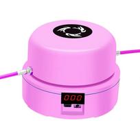 2025 Jump Rope Machine Skipping Rope Adjustable Durable Adults Automatic Counting Electric Jump Rope for Office Improving Strength 13cmx9cm rožinė