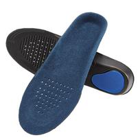 1Pair Plantar Fasciitis Arch Support Shoes Insole Orthopedic Insoles for Feet Shock-absorbing Shoe Pads Unisex Size EU34-49 EU34-37 mėlyna