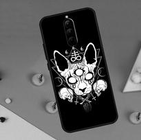 Satanic Sphynx Case For Red Magic 10 8 9 Pro Plus 6 6S 7S 7 Pro 5G 6R RedMagic 9S 8S 10S Pro Plus Cover Red Magic 7S