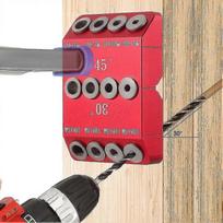 30/45/90 Angle Drill Hole Guide Jig For Angled And Straight Hole,cable Railing Screw Drilling Temp,hw
