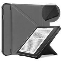 For Kobo Sage 8  E-Reader Released 2021, Soft TPU Matte Back Cover, Slim Smart Folio Cover with Magnetic Closure and Kickstand - Grey