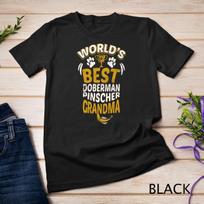 World's Best Doberman Pinscher Grandma Unisex T-Shirt Mens Womens Tees Top M