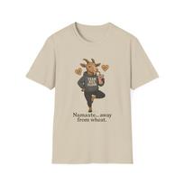 Unisex Softstyle Funny Goat Yoga T-Shirt Mens Womens Tees Top- Gluten-Free, Funny, Retro 4XL