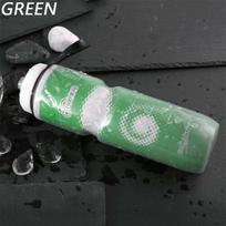 750ML Travel Gym Clear BPA Free Cycling Equipment Drinking Canteen Sport Cup Sports Bottle Bicycle Water Bottles žalia