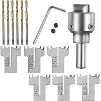 30 Pcs Ring Drill Bit Set, 16-21 Mm Blades Wood Ring Drill Bit Wooden Ring Maker Steel Wood Bead Dr