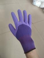 Gardening Gloves Growing Vegetables Growing Flowers Digging Soil Wear-Resistant Non-Slip Outdoor Dipping Garden Planting Weeding Protective Gloves Women'ssmallpurplewithoutclaws(onepair)*3pcs