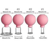 Massage Body Cups Rubber Vacuum Cupping Glasses Face Skin Lifting Body Facial Cupping Therapy Tool - PJ