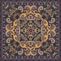 Mandala Square Door Mat Non-slip Decoration Retro Living Room Carpet 200x200 Bedroom Bedside Floor Mats Home Decor Area Rug 80x100cm 31.5x31.5in