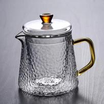 New High Temperature Resistant Glass Teapot Boiling Teapot Household Thickening Filter Tea Water Separation Tea Set Boutique