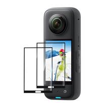 For Insta360 X3 PULUZ 2pcs Curved  HD Screen Film(Transparent) skaidri