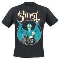Ghost Marškinėliai Opus Roko Grupė Nauji Juodi Oficialūs 4XL