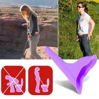Female Urinal - Portable - Silicone - Reusable - Purple