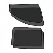 4X Magnetinis automobilio šoninio lango gaubtas Priekinis galinis saulės gaubtas Tinklelis Shield UV apsauga
