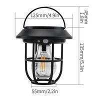 Liangtu Solar Outdoor Filament Style Ambient Light